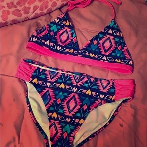 Aztec looking bikini
